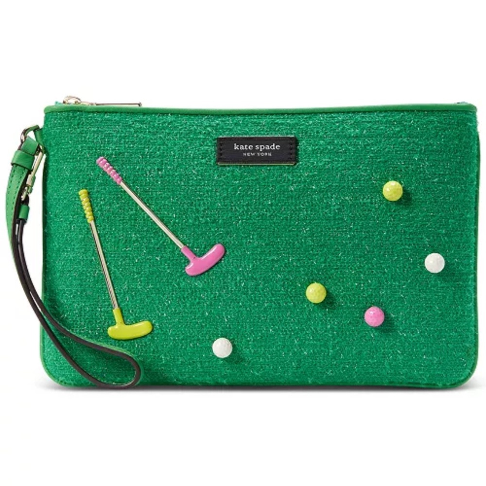 Kate Spade “Tee Time” Wristlet